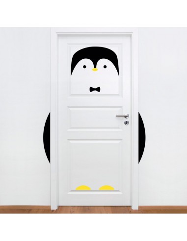 Stickers de Porte,Sticker de Porte: Pingouin