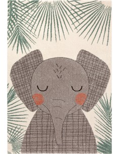 Tapis animaux,Tapis enfant: Junko Elephant