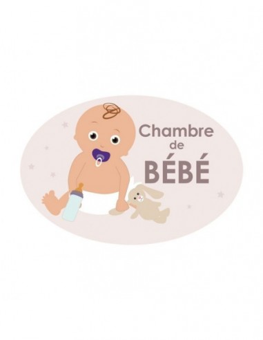 Plaques de porte,Sticker de porte Enfant: Bébé