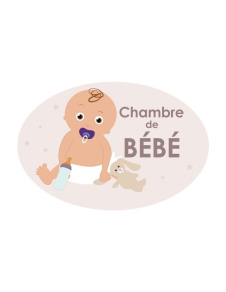 Plaques de porte,Sticker de porte Enfant: Bébé