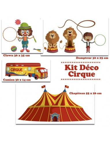 Kit Deco Promo,Kit Stickers: Cirque